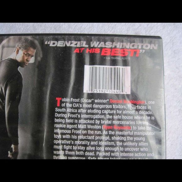 Safe House Denzel Washington Ryan Reynolds Traitor Rookie DVD Movie Bundle for$3 - Picture 3 of 7